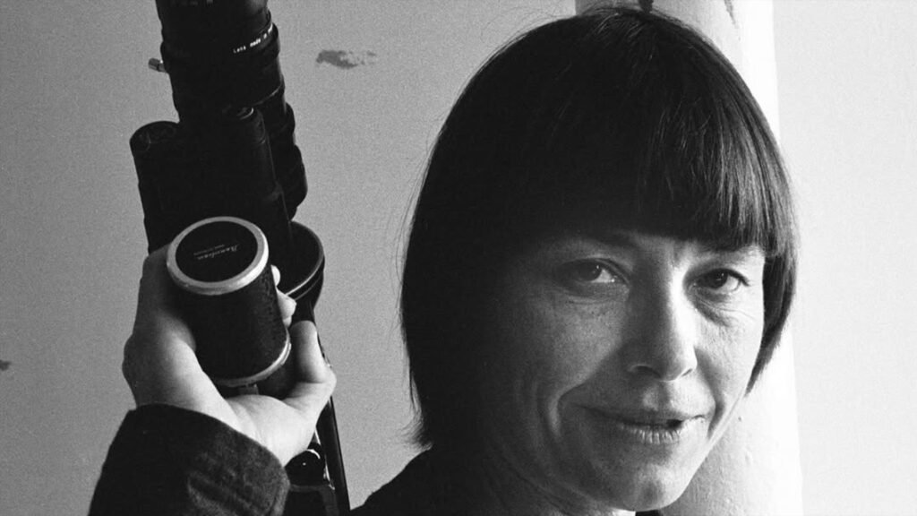 Film still featuring pioneering filmmaker Barbara Hammer in Barbara Forever